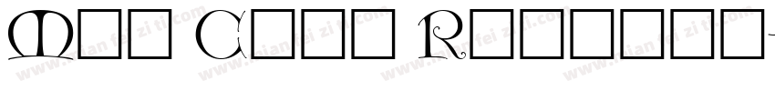 Mek Caps Regular字体转换